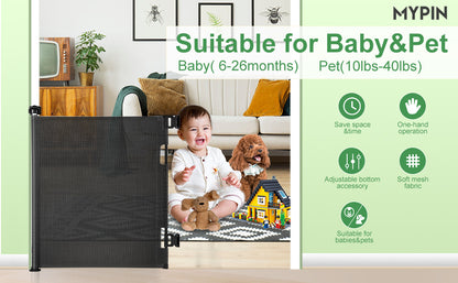 Retractable Mesh Safety Gate