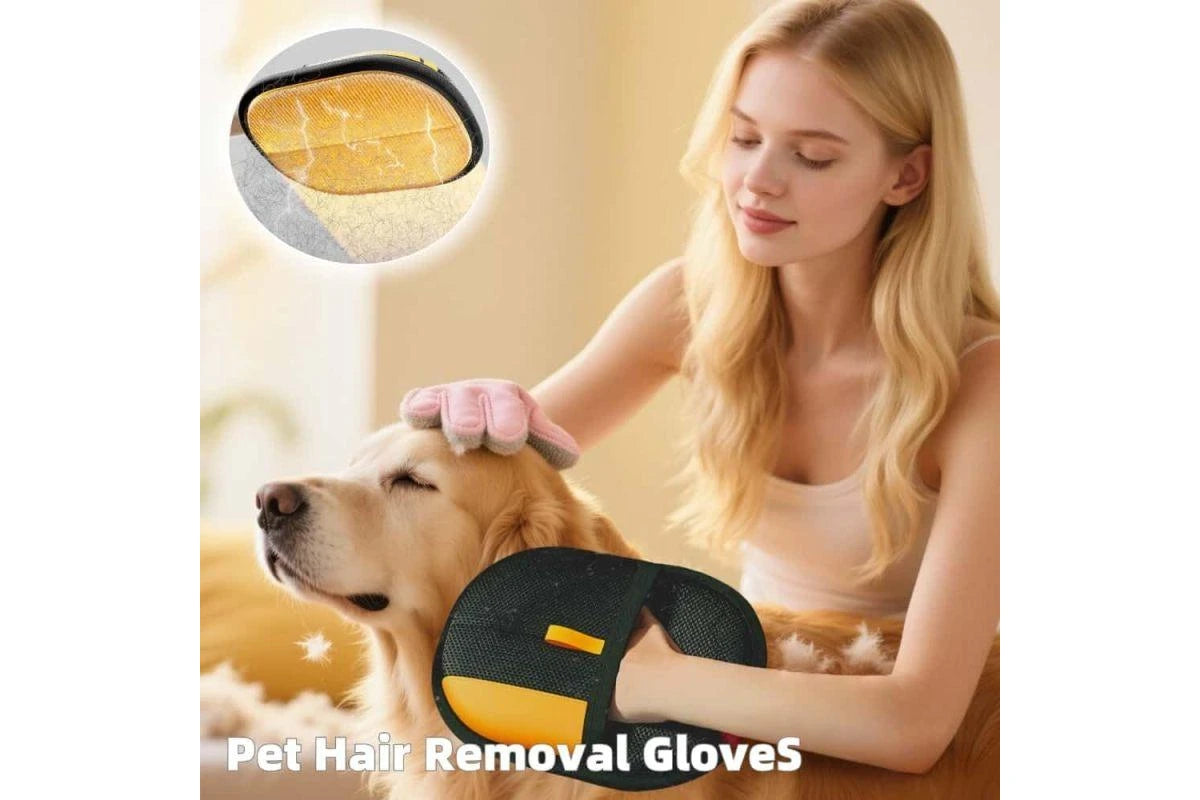 Pet Hair Remover Gloves