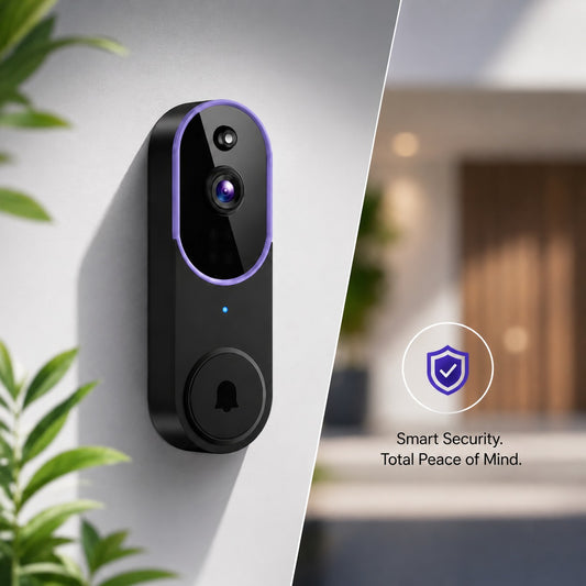 wireless smart video doorbell camera
