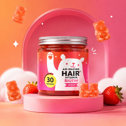 Biotin Gummies for Hair, Skin & Nails