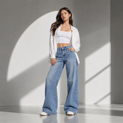 Women's Casey Low Rise Baggy Jeans