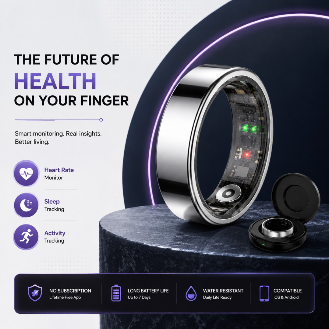 Smart Ring Fitness Tracker