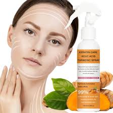 Exfoliating kojic acid turmeric spray